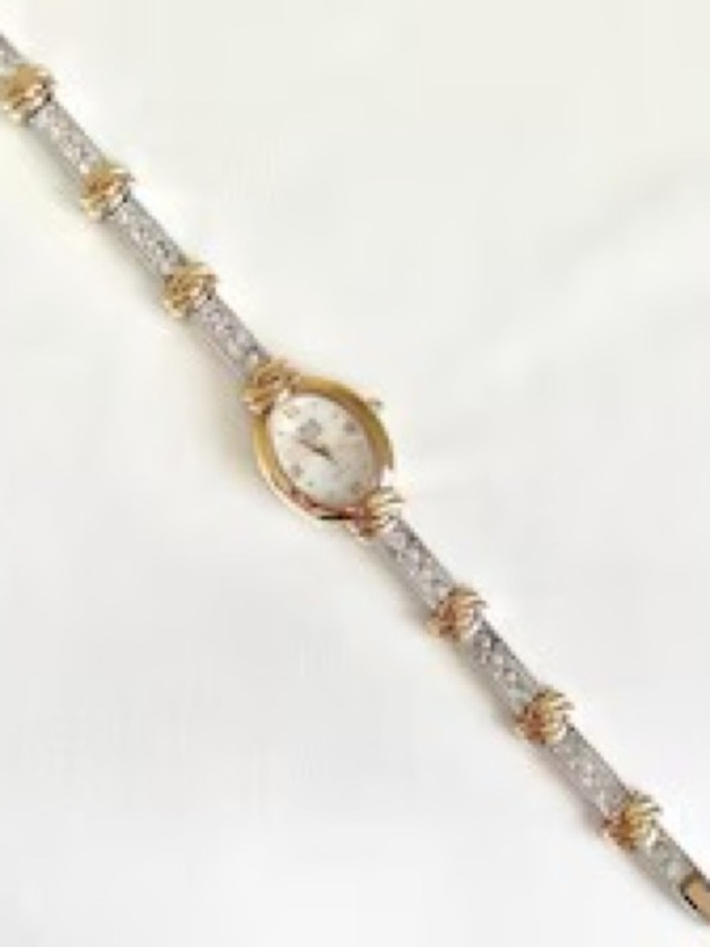Gold & Silver Women's Bracelet Watch - Elegant Two-Tone Design